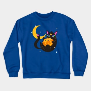 Luna Kitty Crewneck Sweatshirt